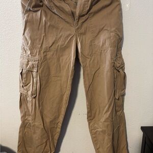 Men's Tan Cargo Pants